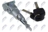 LOCK CYLINDER, FRONT DOOR NTY EZC-VW-661 (фото 2)