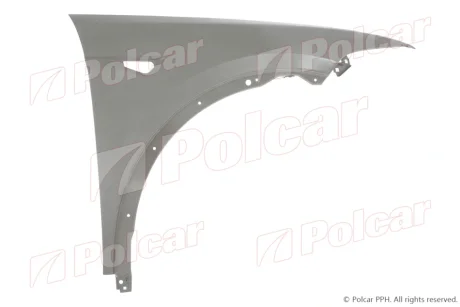 Крило переднє MODEL X, 11.15- Polcar 75X102Q