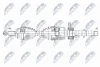 DRIVESHAFT NTY NPW-MS-092 (фото 1)
