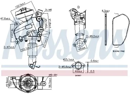 Автозапчасть NISSENS 98415
