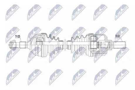 DRIVESHAFT NTY NPW-CT-154 (фото 1)
