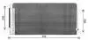 AVA HONDA Радіатор кондиціонера (конденсатор) з осушувачем CIVIC X 1.0 18-, 1.5 16- AVA COOLING HD5330D (фото 2)