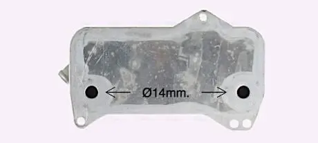 AVA VW Оливний радіатор (без корпуса) Audi A3, Q3, Sharan, Tiguan 07- AVA COOLING VN3419