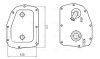 AVA DB Оливний радіатор W124/202/210/140 2.8/3.2 AVA COOLING MS3781 (фото 1)