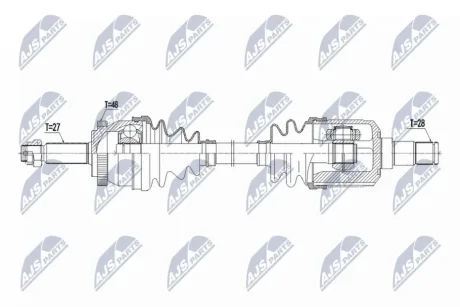 DRIVESHAFT NTY NPW-KA-414