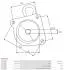 GOWICA ROZRUSZNIKA BRAND NEW STARTER MOTOR D.E. BRACKET AS-PL SBR6094S (фото 3)