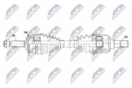 ПІВВІСЬ NTY NPW-HY-633