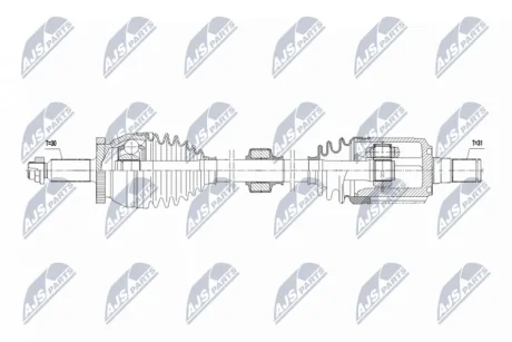 ПІВВІСЬ NTY NPW-HY-638