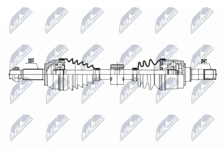 Фото піввісь NTY NPW-MZ-106 ПІВВІСЬ NTY NPW-MZ-106