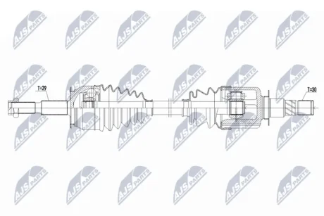 ПІВВІСЬ NTY NPW-NS-173