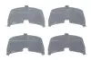 Комплект протискрипних пластин (передніх) Mitsubishi Lancer III-IV 95-13/Colt III 02-12 FRENKIT 940099 (фото 1)
