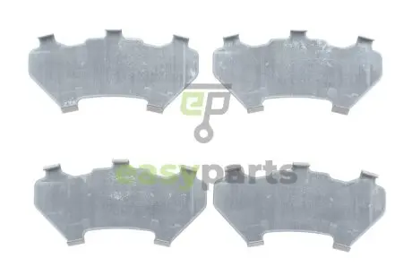 Комплект протискрипних пластин (задніх) Mitsubishi Galant 85-/L400 95-02/Eclipse 94-11/Pajero Pinin 99-07 FRENKIT 940031