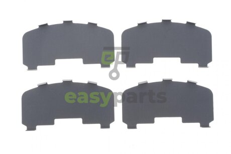 Комплект протискрипних пластин (передніх) Nissan Juke 10-/Tiida 04- FRENKIT 940058
