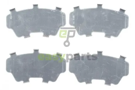 Комплект протискрипних пластин (передніх) Honda Civic 91-95/Jazz 02-08 FRENKIT 940236