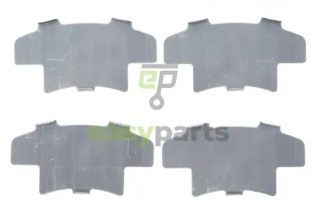 Комплект протискрипних пластин (передніх) Hyundai H100 93-04 (Continental) FRENKIT 940006