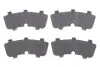 Комплект протискрипних пластин (задніх) Toyota Camry 86-01/Avensis 97-03/Carina 87-97/Lexus RX 98-03/ES 89-01 FRENKIT 940021 (фото 1)