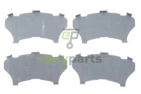 Комплект протискрипних пластин (передніх) Mitsubishi Colt 90-96/Galant/Lancer 88-04/Space Wagon 91-98 FRENKIT 940042
