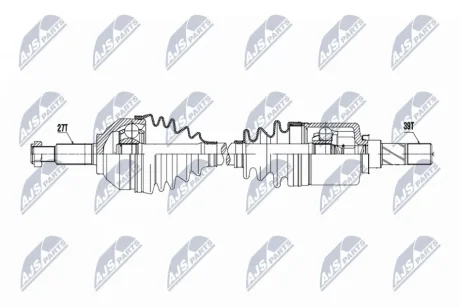 DRIVESHAFT NTY NPW-RE-220