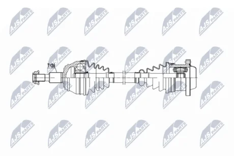 DRIVESHAFT NTY NPW-VW-250