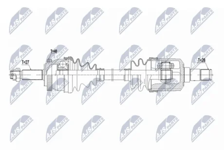 DRIVESHAFT NTY NPW-KA-415