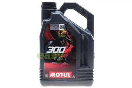 Олива 0W30 300V Factory Line Road Racing 4T (4L) (112545) MOTUL 835541