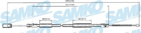 Трос зчеплення SAMKO C0211B