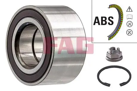Підшипник маточини (передньої) Nissan Micra 16- FAG 713633260