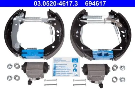 Фото 1 - гальмівні колодки (набір) ATE 03052046173 Гальмівні колодки (набір) ATE 03052046173 (фото 1)
