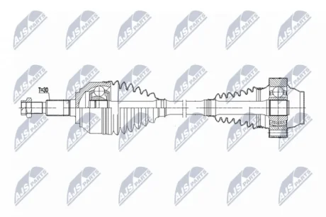 ПІВВІСЬ NTY NPW-VW-247