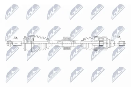 ПІВВІСЬ NTY NPW-TY-201