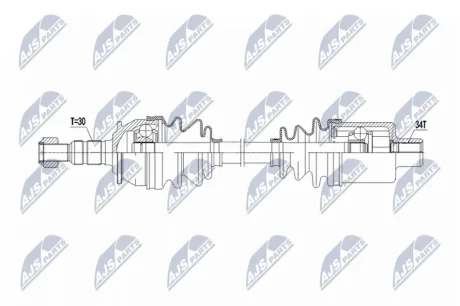 ПІВВІСЬ NTY NPW-PL-150