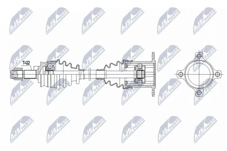 ПІВВІСЬ NTY NPW-FT-092
