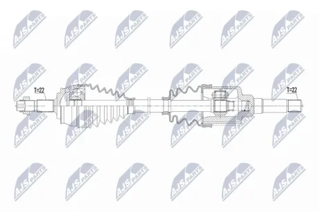 ПІВВІСЬ NTY NPW-CT-162