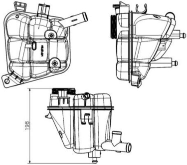 Автозапчасть MAHLE / KNECHT CRT231000S