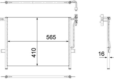 Автозапчасть MAHLE / KNECHT AC502001S