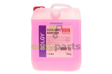 Антифриз (червоний) G12 (концентрат) (10kg) Solgy 503015