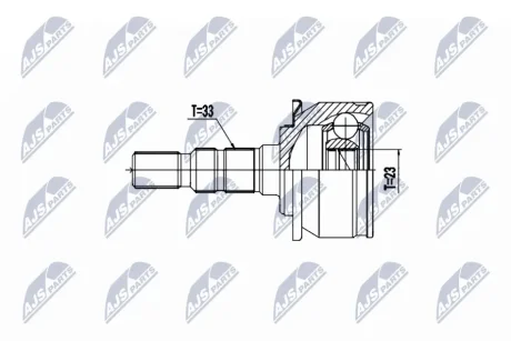 OUTER CV JOINT NTY NPZ-PL-048
