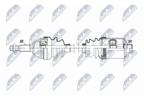 DRIVESHAFT NTY NPW-CH-162