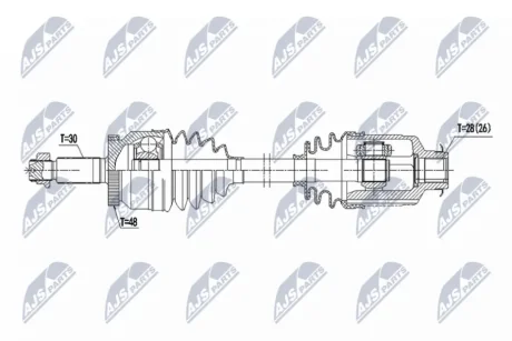 ПІВВІСЬ NTY NPW-HY-643