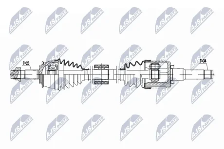 ПІВВІСЬ NTY NPW-PL-151