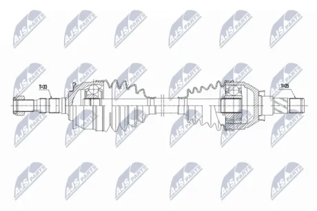 Фото піввісь NTY NPW-PL-154 ПІВВІСЬ NTY NPW-PL-154