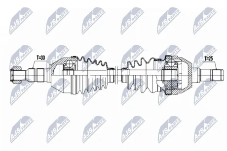 Фото піввісь NTY NPW-PL-170 ПІВВІСЬ NTY NPW-PL-170