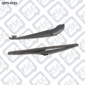 Фото рычаг стеклоочистителя задний в зборе с щеткой Q-fix Q375-0123 РЫЧАГ СТЕКЛООЧИСТИТЕЛЯ ЗАДНИЙ В ЗБОРЕ С ЩЕТКОЙ Q-fix Q375-0123