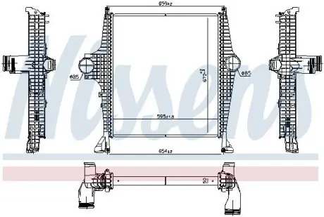 Автозапчасть NISSENS 961287