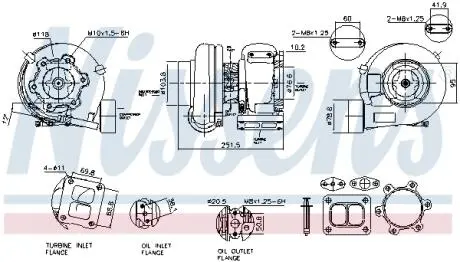 Автозапчасть NISSENS 93846
