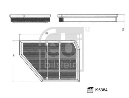 Автозапчасть FEBI BILSTEIN 196384