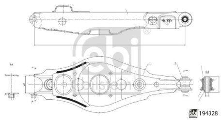 Автозапчасть FEBI BILSTEIN 194328