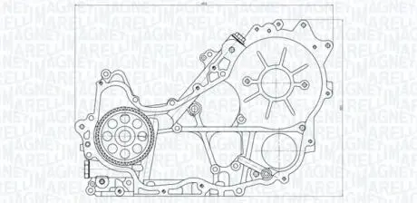 POMPA OLEJU TOYOTA HILUX, HIACE MAGNETI MARELLI 351516000118