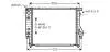 Радіатор, охолодження двигуна AVA COOLING BW2099 (фото 1)