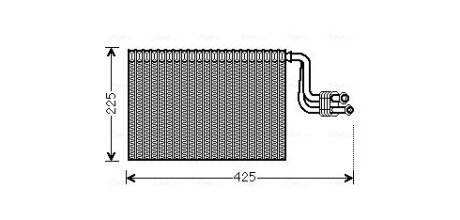 Випаровувач кондиціонера AVA COOLING BWV364